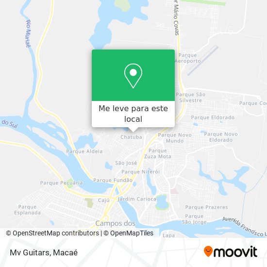 Mv Guitars mapa