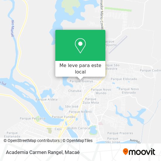 Academia Carmen Rangel mapa