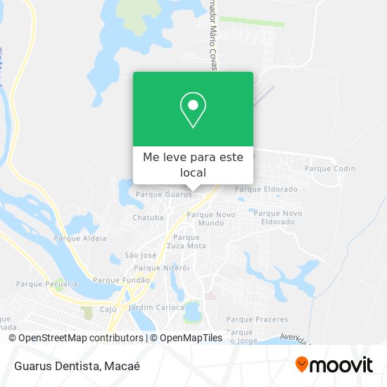 Guarus Dentista mapa