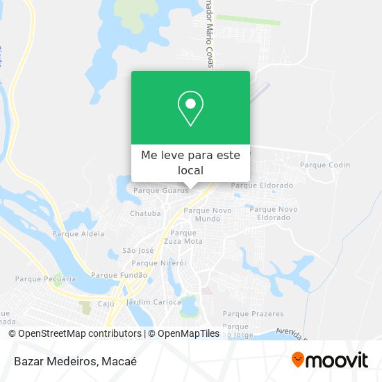 Bazar Medeiros mapa