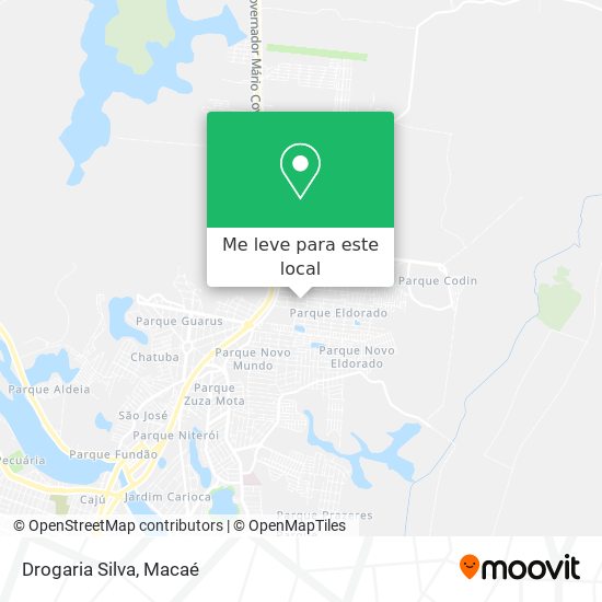 Drogaria Silva mapa