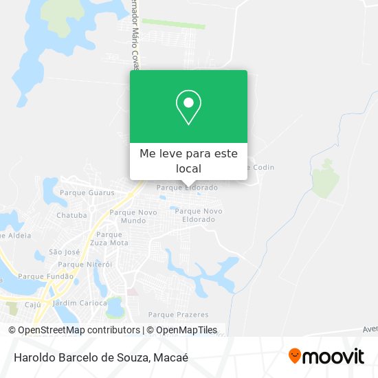 Haroldo Barcelo de Souza mapa