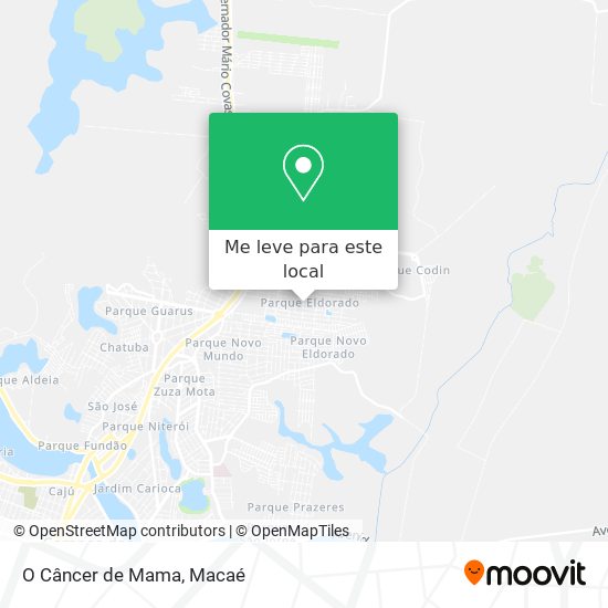 O Câncer de Mama mapa