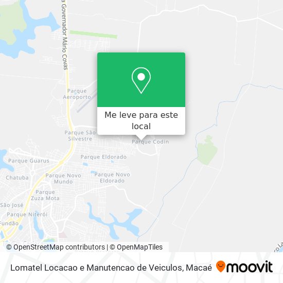 Lomatel Locacao e Manutencao de Veiculos mapa