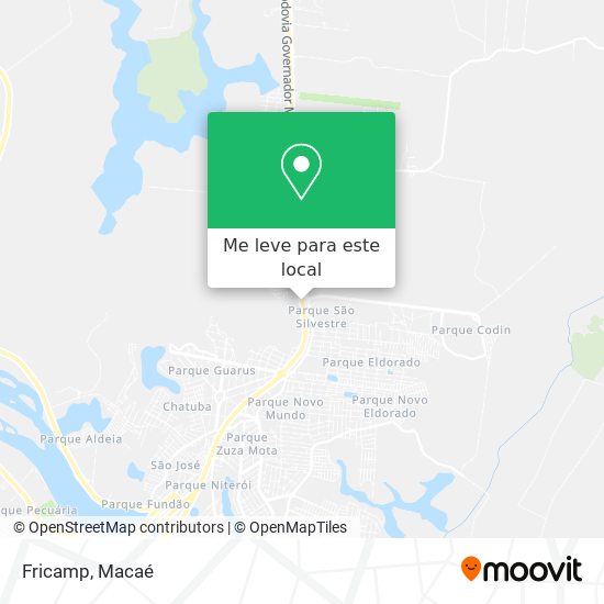 Fricamp mapa