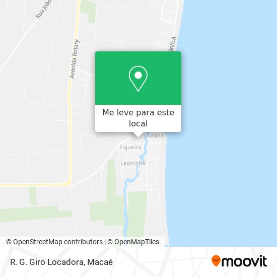 R. G. Giro Locadora mapa
