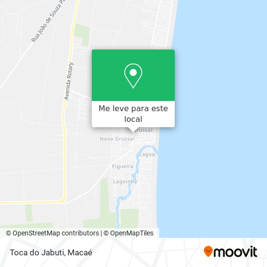 Toca do Jabuti mapa
