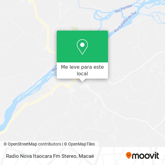 Radio Nova Itaocara Fm Stereo mapa