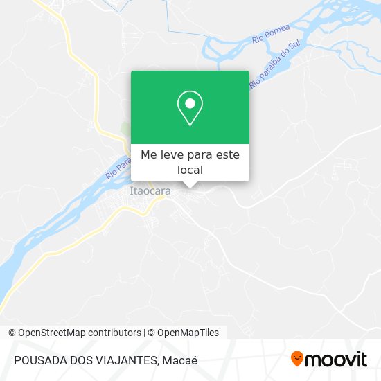 POUSADA DOS VIAJANTES mapa