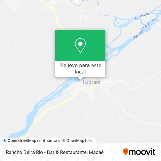 Rancho Beira Rio - Bar & Restaurante mapa
