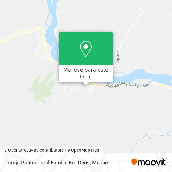Igreja Pentecostal Familia Em Deus mapa