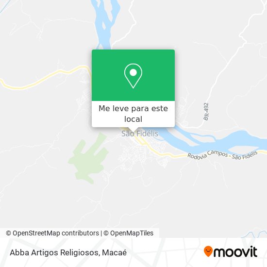 Abba Artigos Religiosos mapa