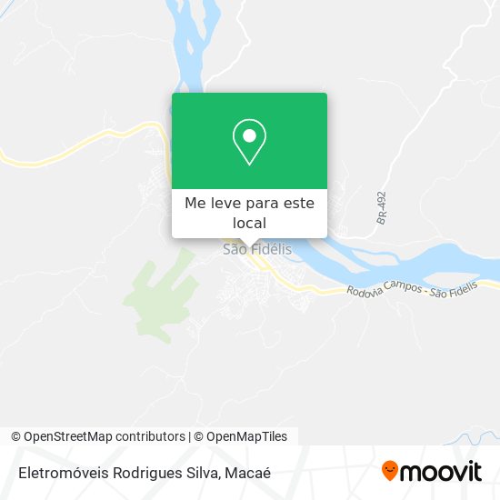 Eletromóveis Rodrigues Silva mapa