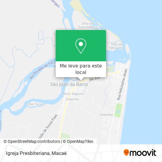 Igreja Presbiteriana mapa