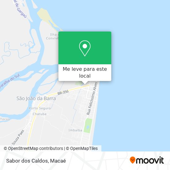 Sabor dos Caldos mapa