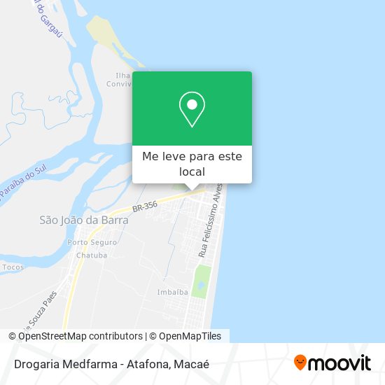 Drogaria Medfarma - Atafona mapa