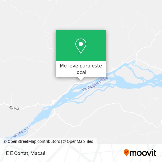 E E Cortat mapa