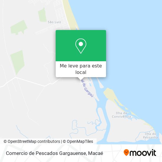 Comercio de Pescados Gargauense mapa
