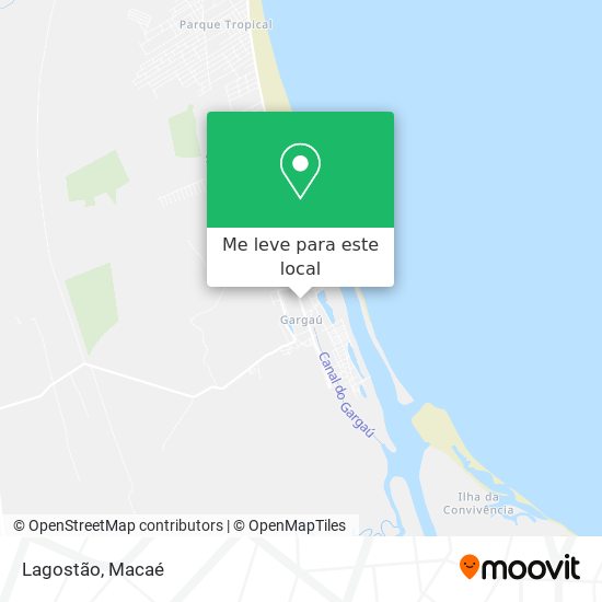 Lagostão mapa