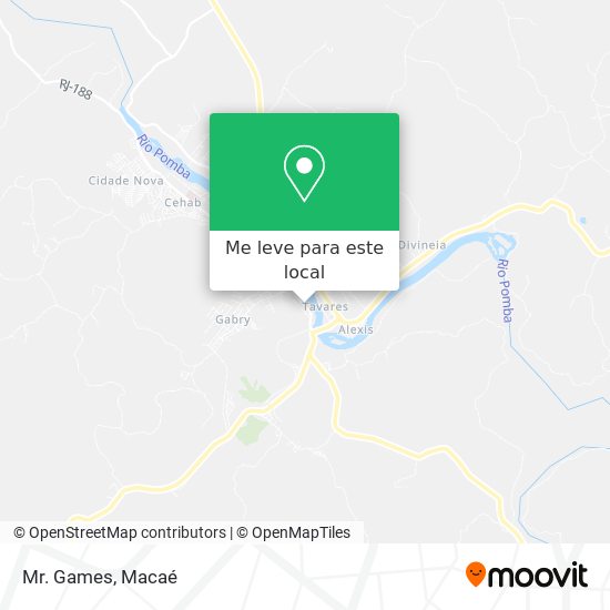 Mr. Games mapa