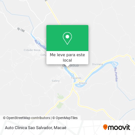 Auto Clinica Sao Salvador mapa