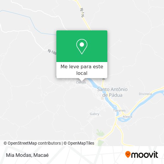 Mia Modas mapa