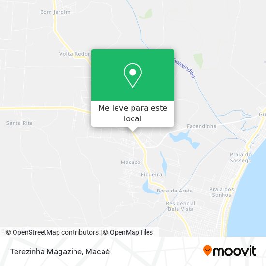 Terezinha Magazine mapa