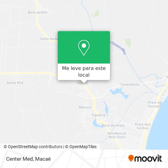 Center Med mapa