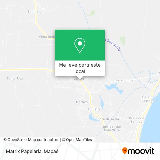 Matrix Papelaria mapa