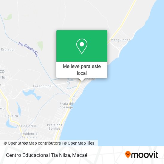 Centro Educacional Tia Nilza mapa