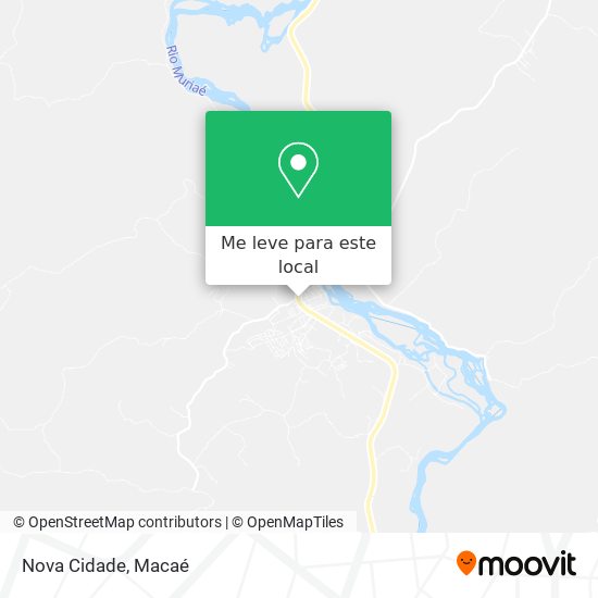 Nova Cidade mapa