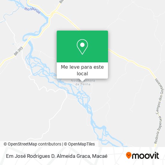 Em José Rodrigues D. Almeida Graca mapa