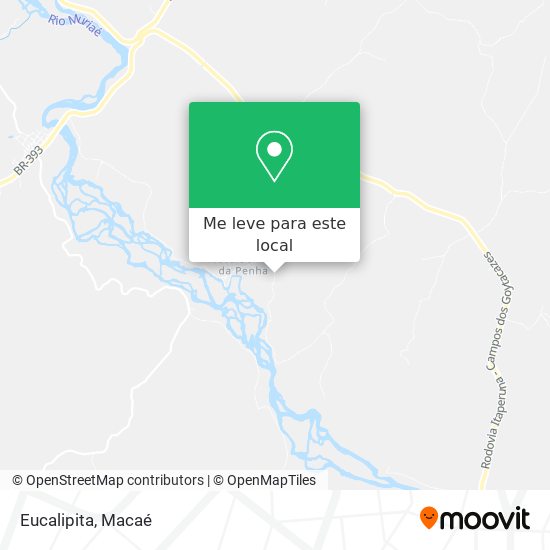 Eucalipita mapa