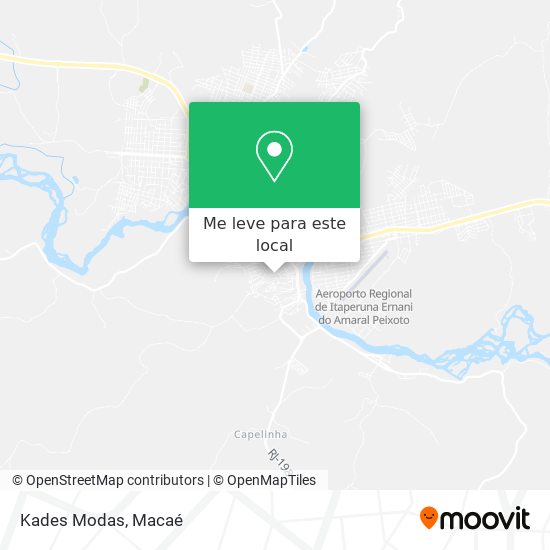 Kades Modas mapa