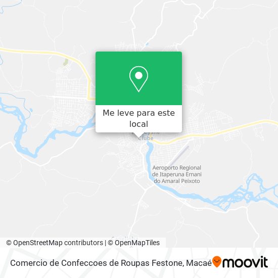 Comercio de Confeccoes de Roupas Festone mapa