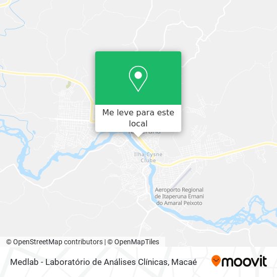 Medlab - Laboratório de Análises Clínicas mapa