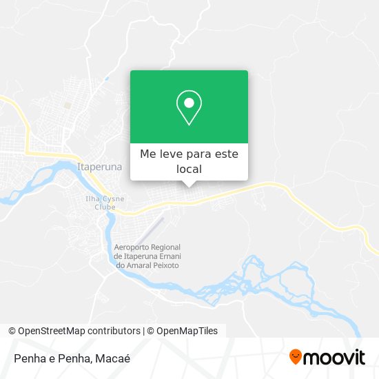 Penha e Penha mapa