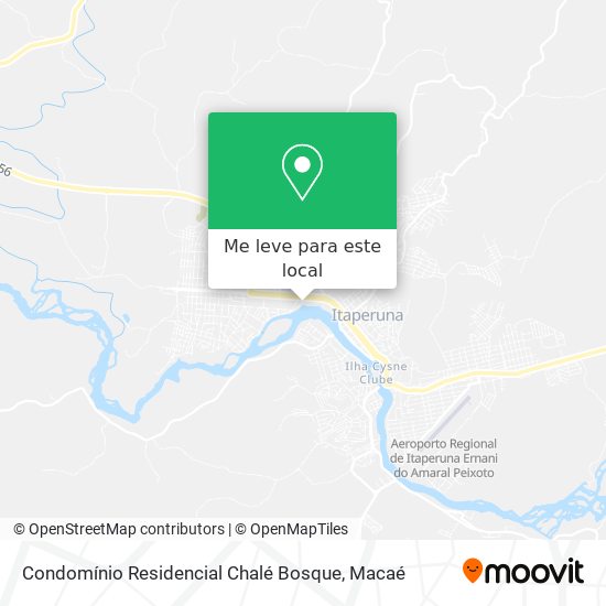 Condomínio Residencial Chalé Bosque mapa