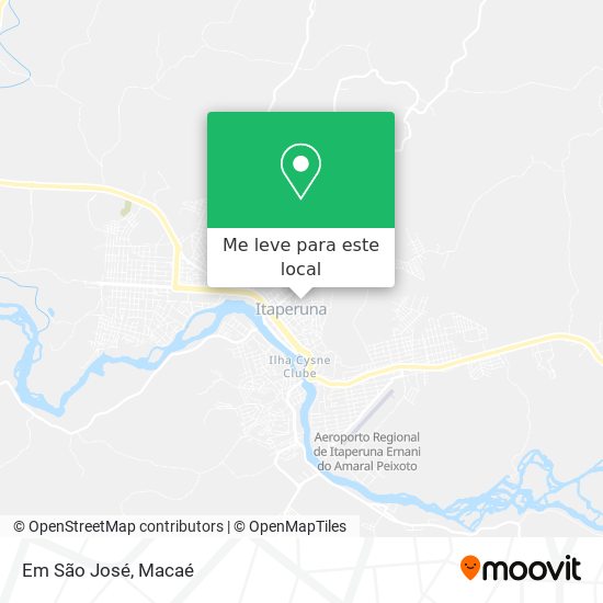 Em São José mapa