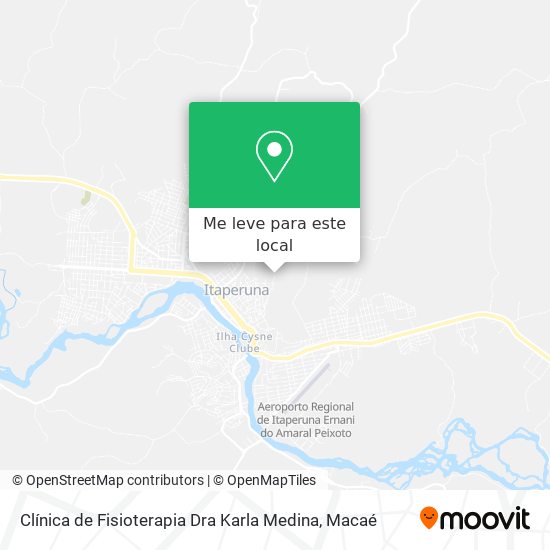Clínica de Fisioterapia Dra Karla Medina mapa