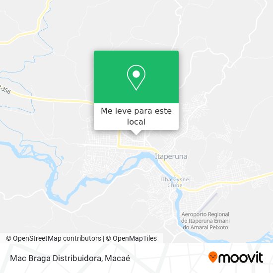 Mac Braga Distribuidora mapa