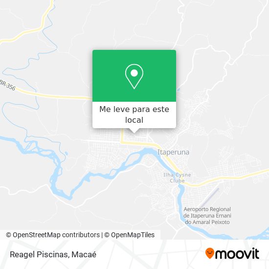 Reagel Piscinas mapa