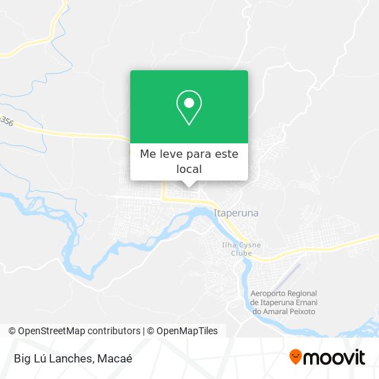 Big Lú Lanches mapa