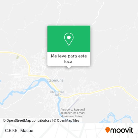 C.E.F.E. mapa