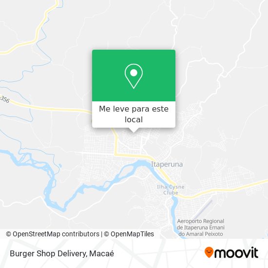 Burger Shop Delivery mapa
