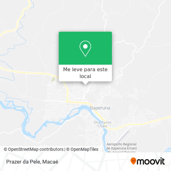 Prazer da Pele mapa