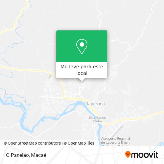 O Panelao mapa