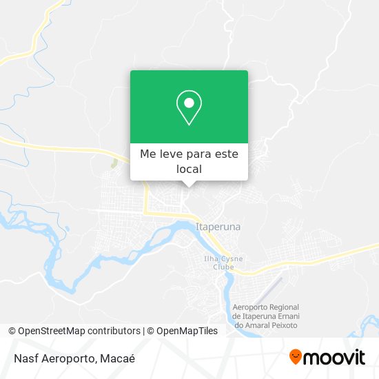 Nasf Aeroporto mapa