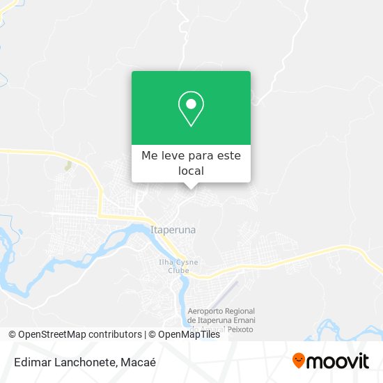 Edimar Lanchonete mapa