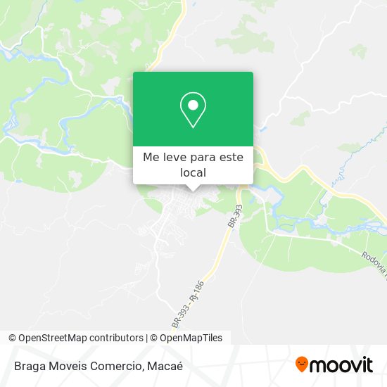 Braga Moveis Comercio mapa